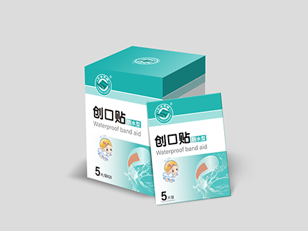 創口貼5片防水(shuǐ)盒